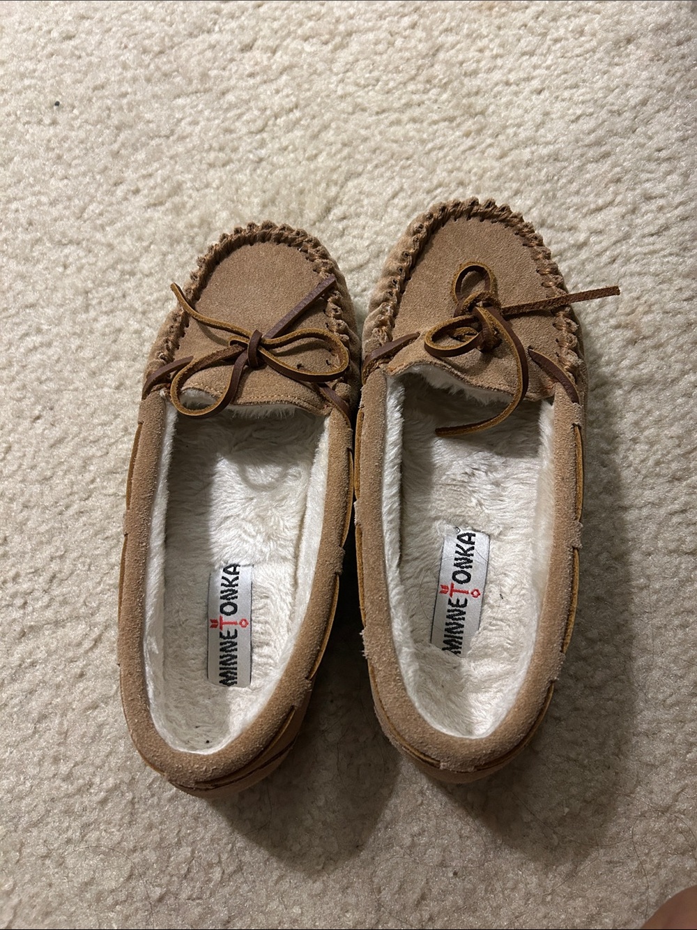 Minnetonka moccasins great condition women’s 7.5